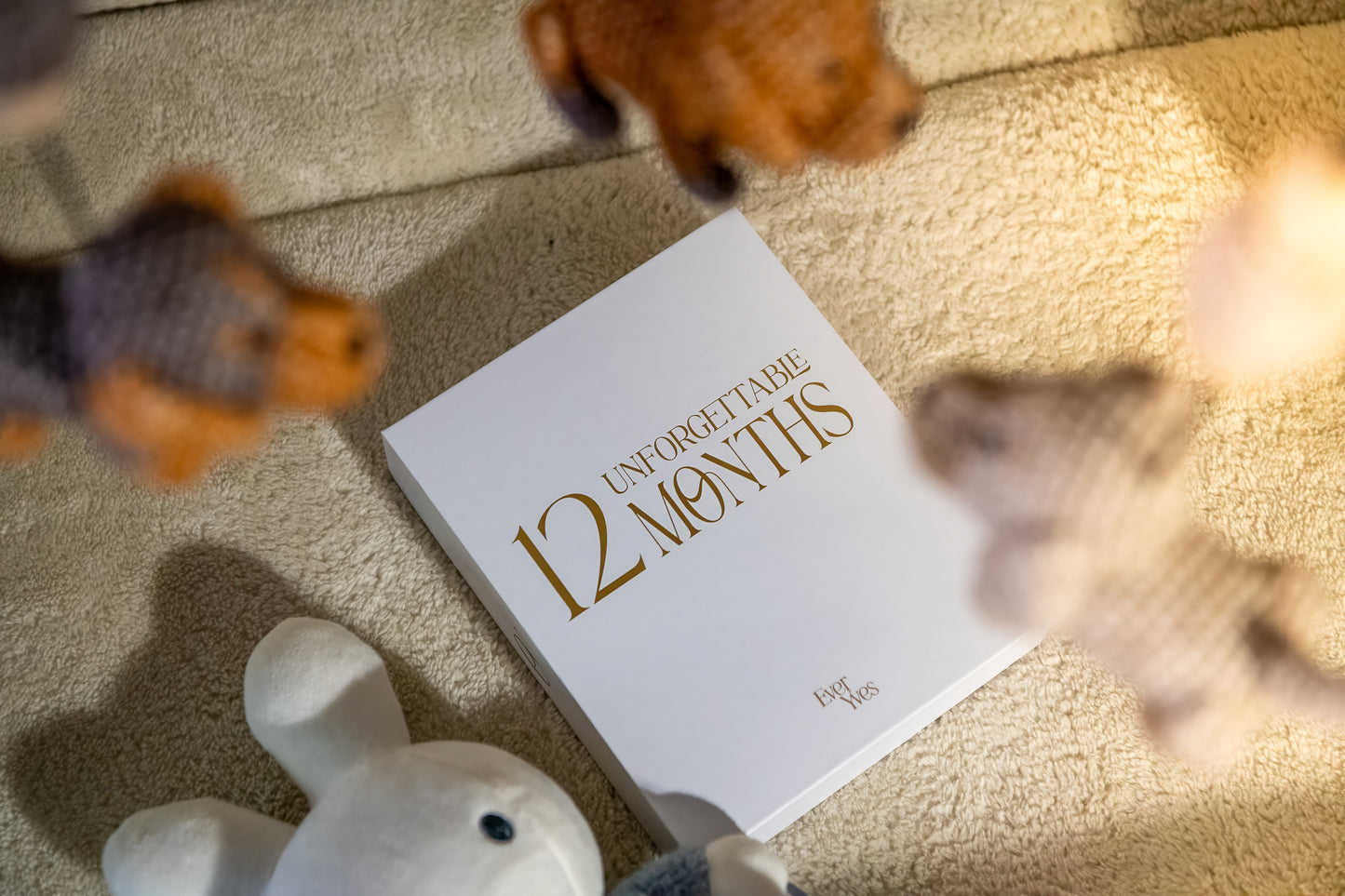 Inktloze mijlpaalkaarten set – hand- en voetafdrukken baby – EverYves